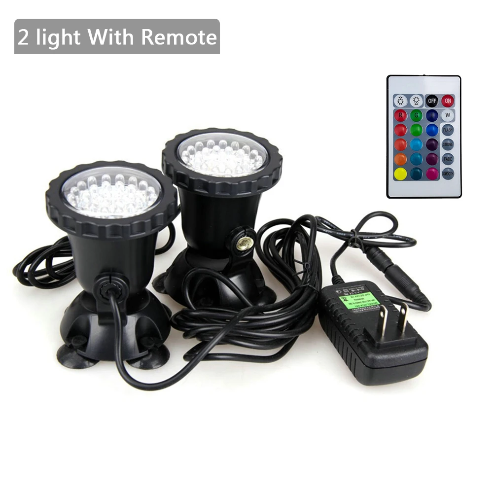 

Подводный светильник XUNATA RGB 36 светодиодов IP68