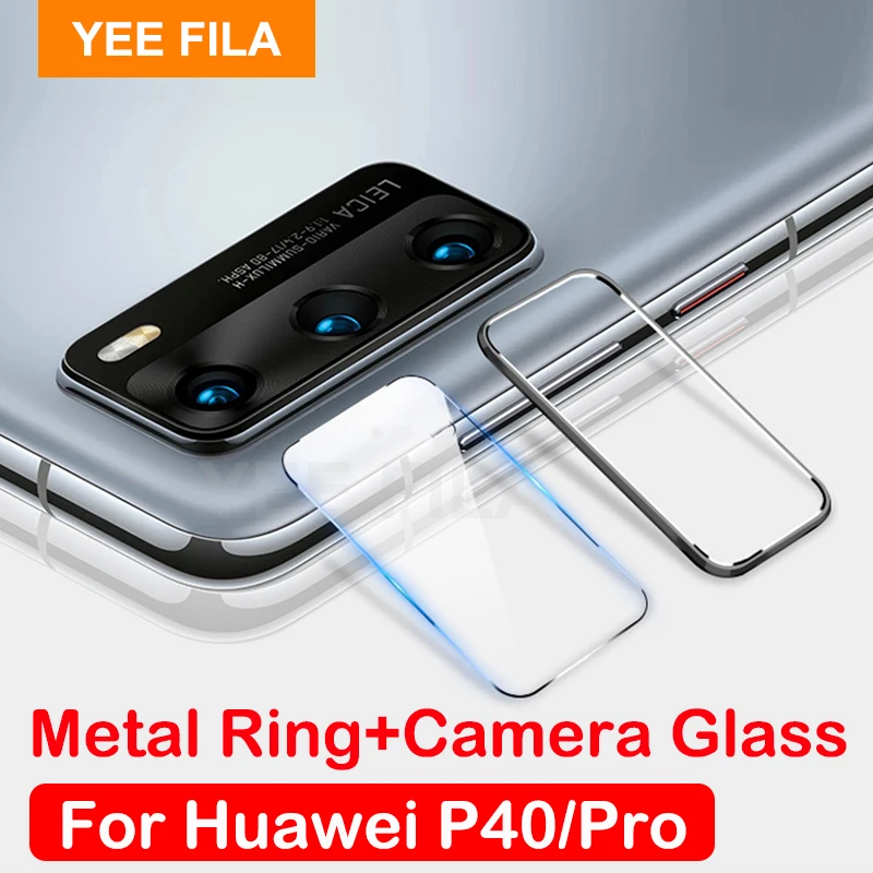 Фото Чехол для Huawei P40 Pro чехол задней камеры стеклянный протектор экрана HuaweiP40 P 40 чехлы