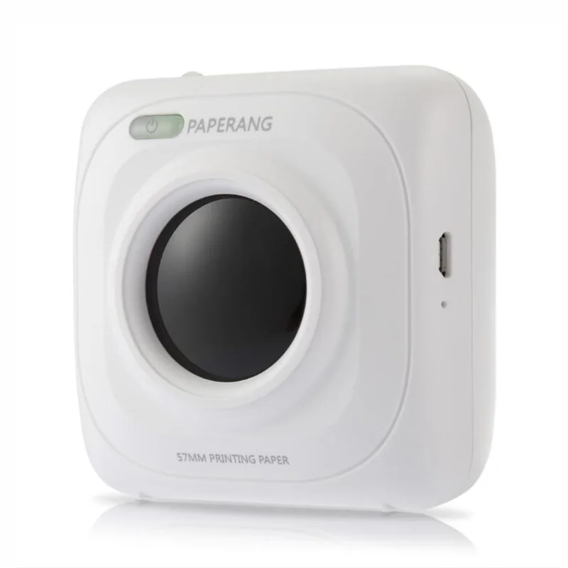 Портативный термопринтер PAPERANG P1 Bluetooth 4 0 беспроводное подключение к фототелефону