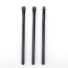 Новинка 2021 3 шт. Профессиональная Кисть для макияжа глаз плоская кисть для подводки глаз Кисть для нанесения бровей Кисть для макияжа губ патчи для глаз инструменты для макияжа