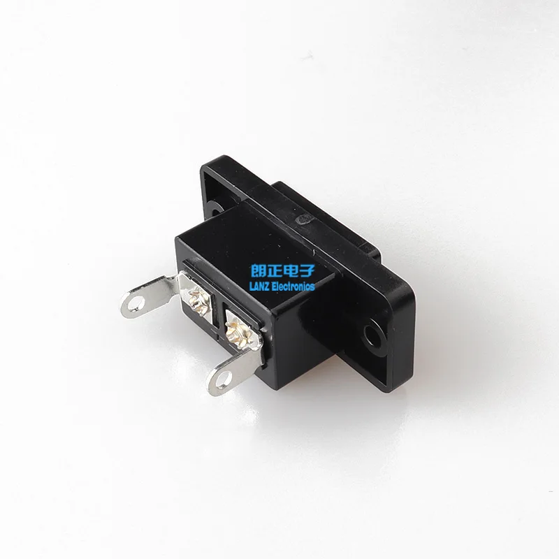 2Pin Мощность розетка IEC 320 C8 Резьбовая оправа гнездо входа питания|Соединители| |