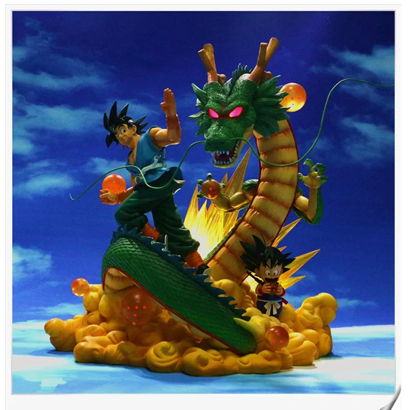 41 см Dragon Ball Son Goku Master Roshi Shenron 1/6 GK статуя смола фигурка Коллекция Модель игрушки M3514