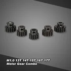 ZD Racing M1.0 13T 14T 15T 16T 17T Металлическая Шестерня мотора для 18 RC багги автомобиль грузовик