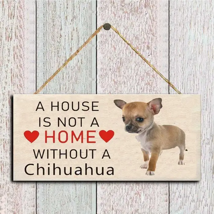 Бирки для собак прямоугольная деревянная бирка домашних животных знак доска