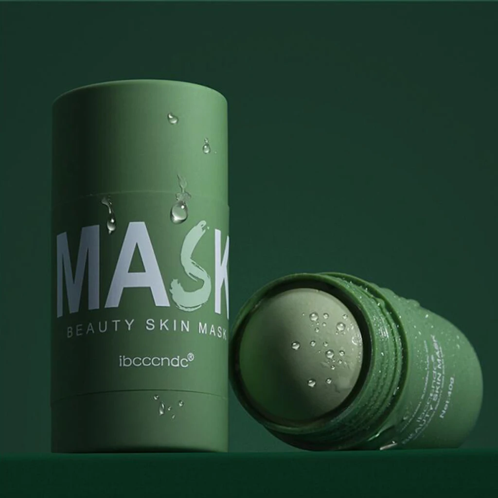 

Маска для зеленого чая, грязевая маска, увлажняющая маска для чистки черных точек и тонких пор, маска для контроля жирности, Очищающая маска ...