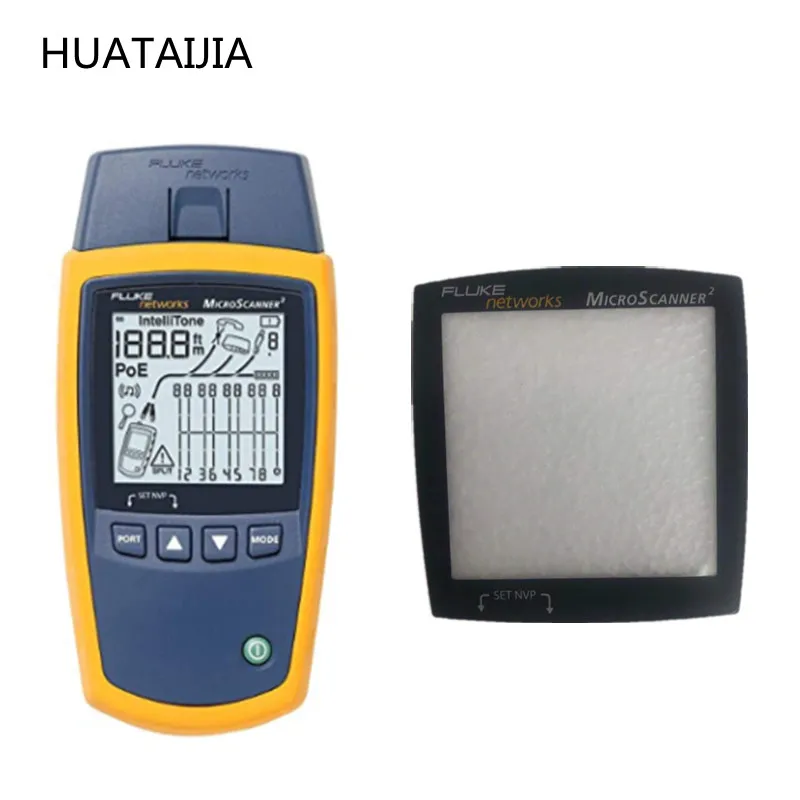 Pantalla LCD compatible con Fluke Networks, MS2-100, MicroScanner2, cristal de pantalla exterior, fluke ms2-100-3