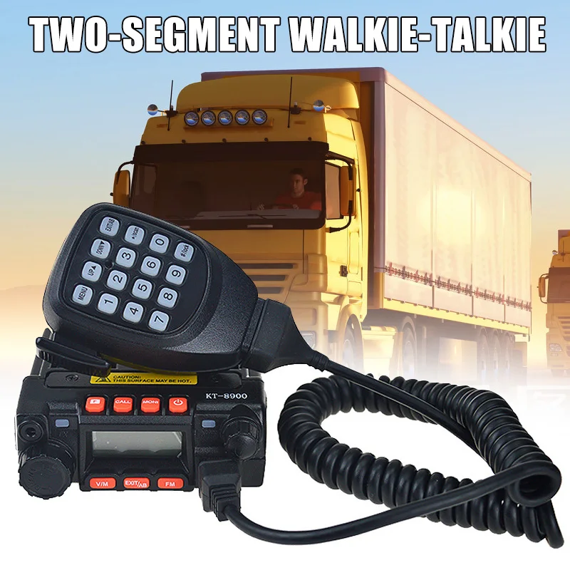 

New Car Radio Portable 2 Way Radio Transceiver Walkie Talkie for Small Auto Vehicle DOM668