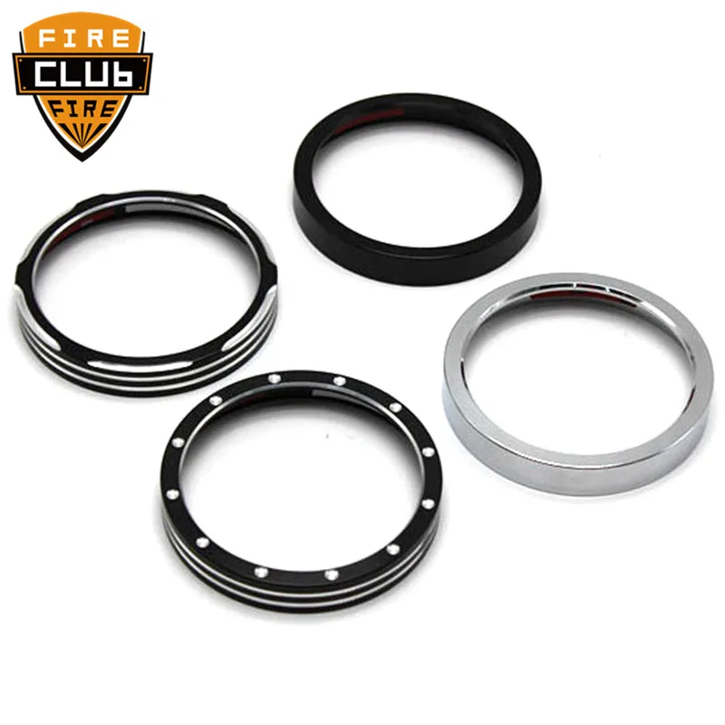 

Motorcycle Bagger Speedometer Trim Bezel Billet Cover For Harley Sportster 883 1200 Dyna Street Bob