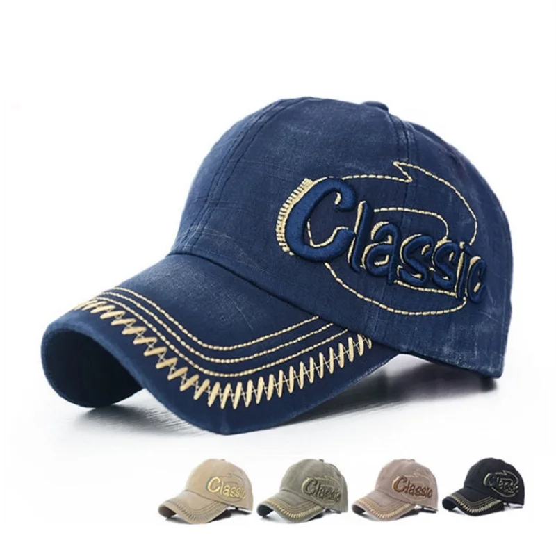 

Classic Retro letter Women&Men dad Baseball Cap Spring Summer Outdoor Travel Hip hop Baseball Hats Snapback Hat gorras hombr