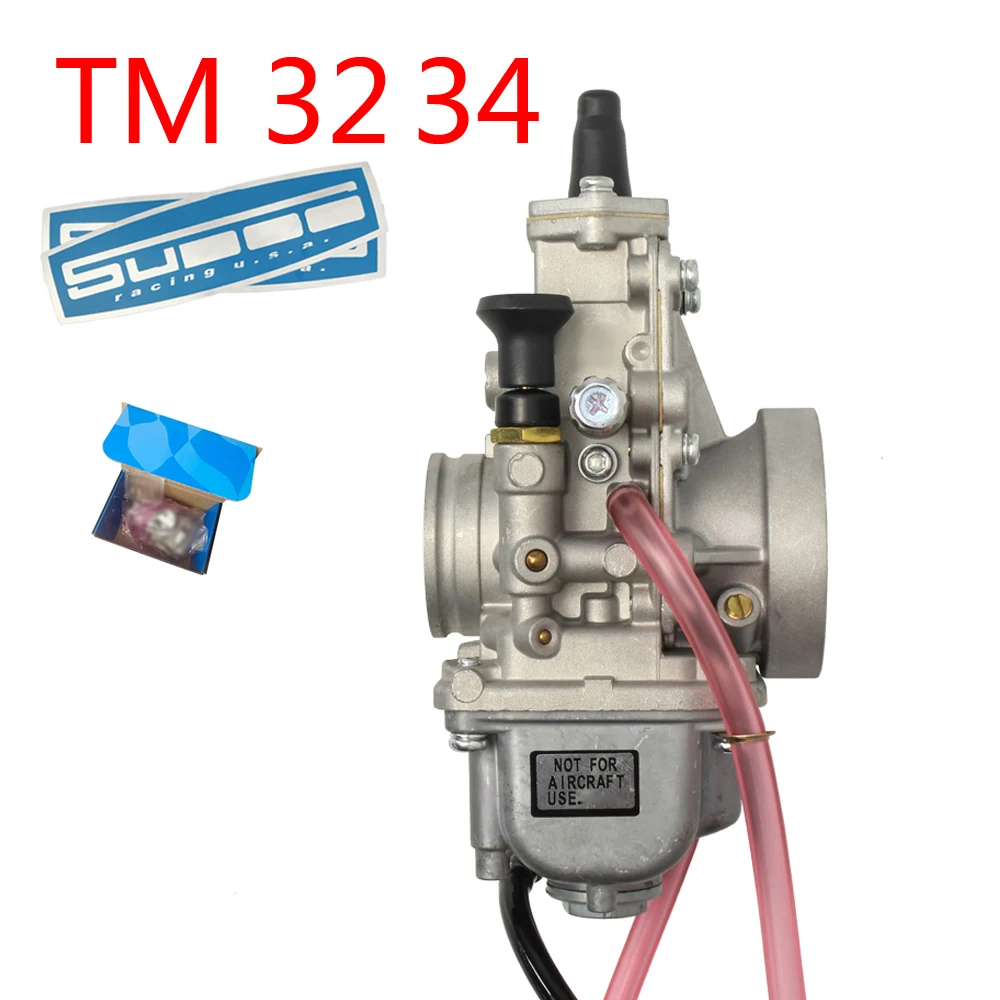 Для TM32/34 мм 250-300cc 2/4 четырехтактный двигатель с дросселем в виде плоского Smoothbore