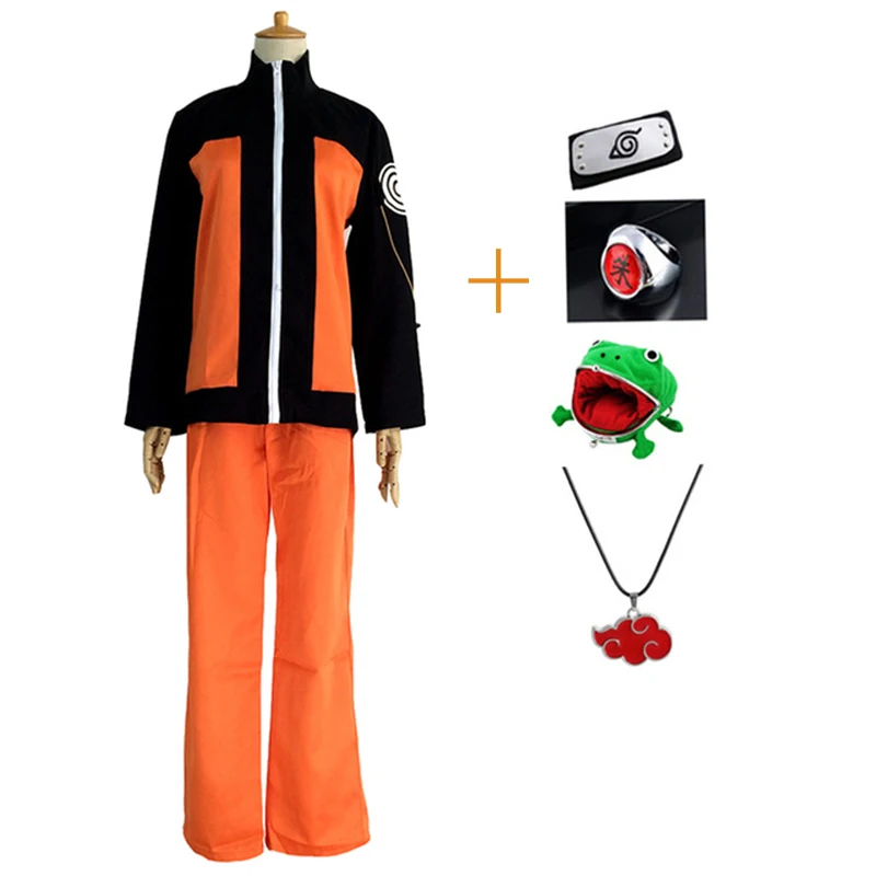 

Костюм для косплея удзумаки из аниме для взрослых, одежда для выступлений с японским мультяшным рисунком, верхние брюки Узумаки