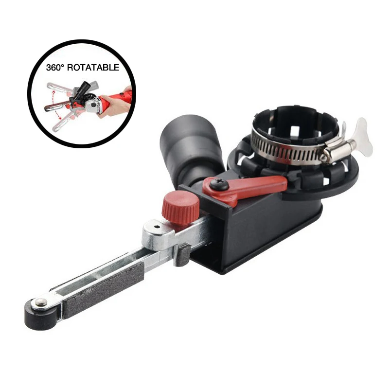 

Angle grinder belt machine, metal furniture armrest polishing machine, household small modified belt machine