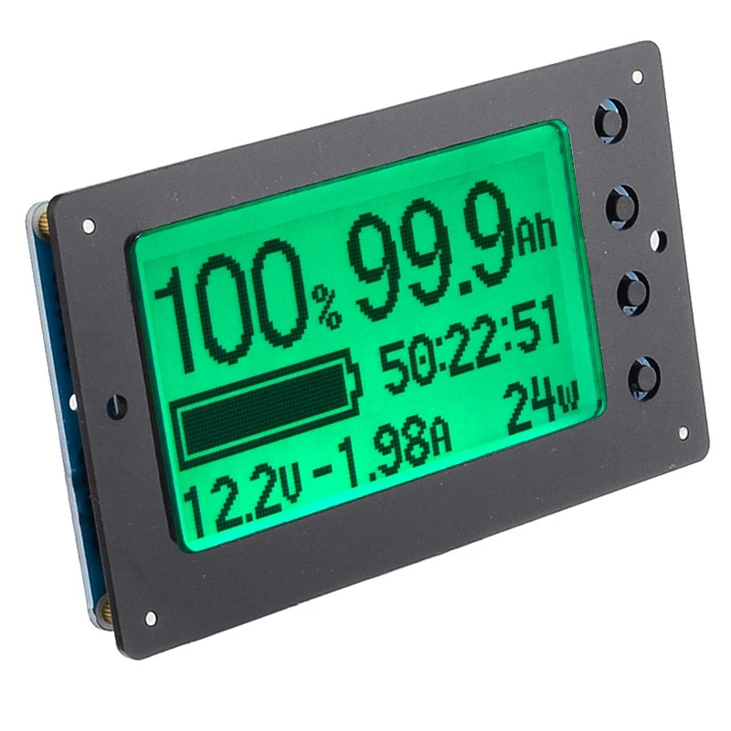 New 100V 350A Lead-Acid Lithium Battery Capacity Tester Voltage Current Display Coulometer Coulomb Counter | Инструменты
