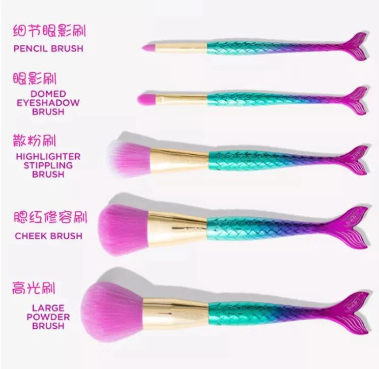 

High quality 5Pcs Makeup brushes
