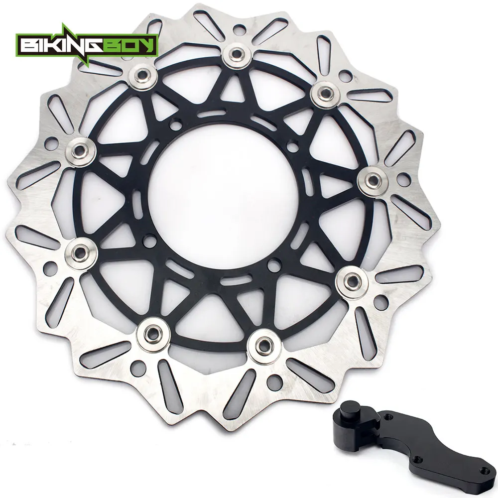 BIKINGBOY KX250F 06-21 KX450F 06-18 10 11 12 13 14 KL 450R 07-22 KX125 KX250 06 07 08 320 мм Кронштейн ротора переднего