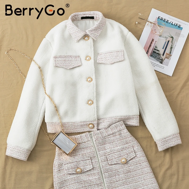 Костюм женский твидовый из двух предметов на осень/зиму|Спортивные костюмы| |