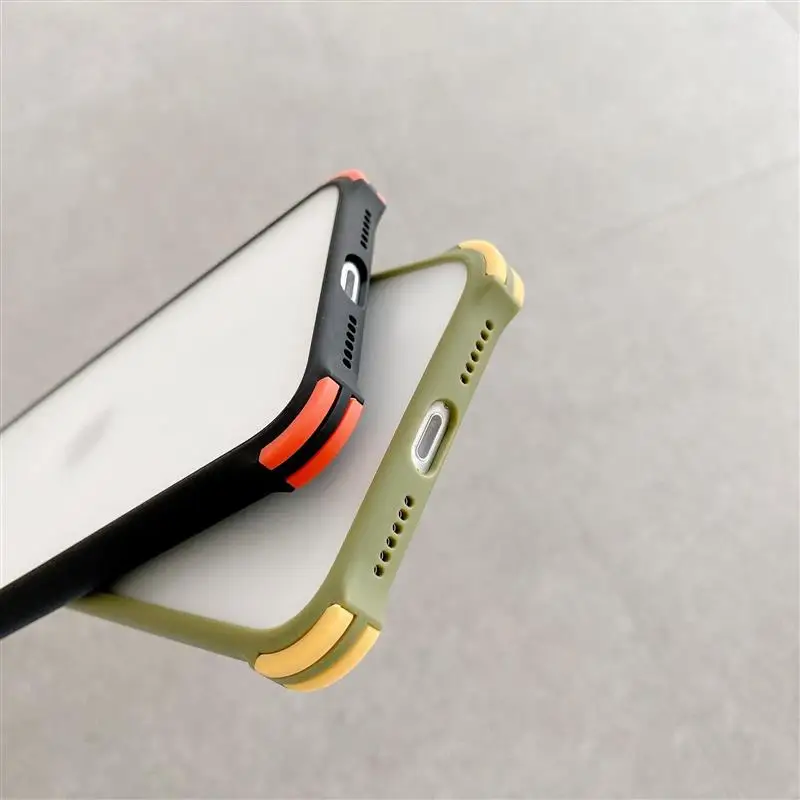 

Silicone Shockproof Matte Transparent Frosted Phone Case For Xiaomi Redmi Note 8 8a 9 7 Pro MAX 8T 10X 4G 9S 9A 9C Back Cover