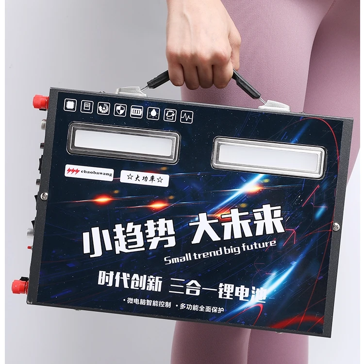 Высококачественный инверторный литий-ионный USB-аккумулятор 220 В 12 Ач для