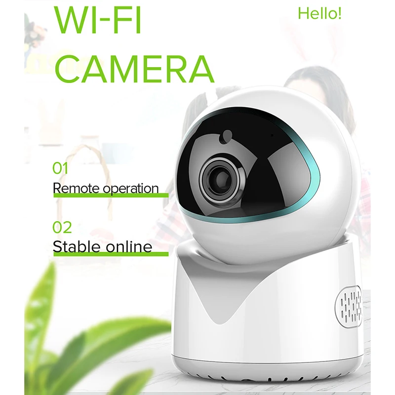 IP камера видеонаблюдения 1080P 2 Мп Wi Fi с автослежением|Камеры видеонаблюдения| |