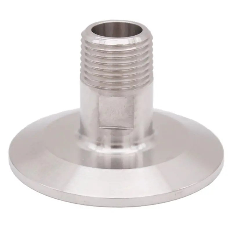 " Tri-Clamp x 1/2" MPT 64 мм OD SS 304 сантехническое оборудование для пивоварения, доморощенный Клевер фитинг