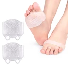 Силиконовые сотовые стельки для передней части стопы, гелевые стельки для обуви на высоком каблуке, дышащие, забота о здоровье, стельки для обуви, массажная вставка для обуви