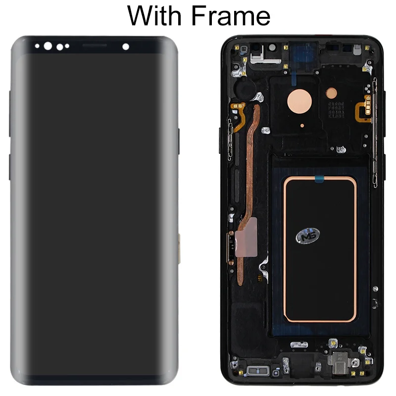 Pantalla LCD Super Amoled para Samsung Galaxy S9, digitalizador t&aacute;ctil G960F, piezas de repuesto-2