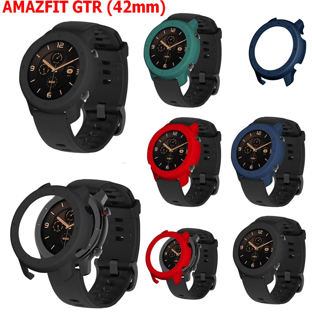 COMLYO PC защитный чехол с рамкой для часов Xiaomi Huami AMAZFIT GTR сменный корпус ремешка (42 мм)