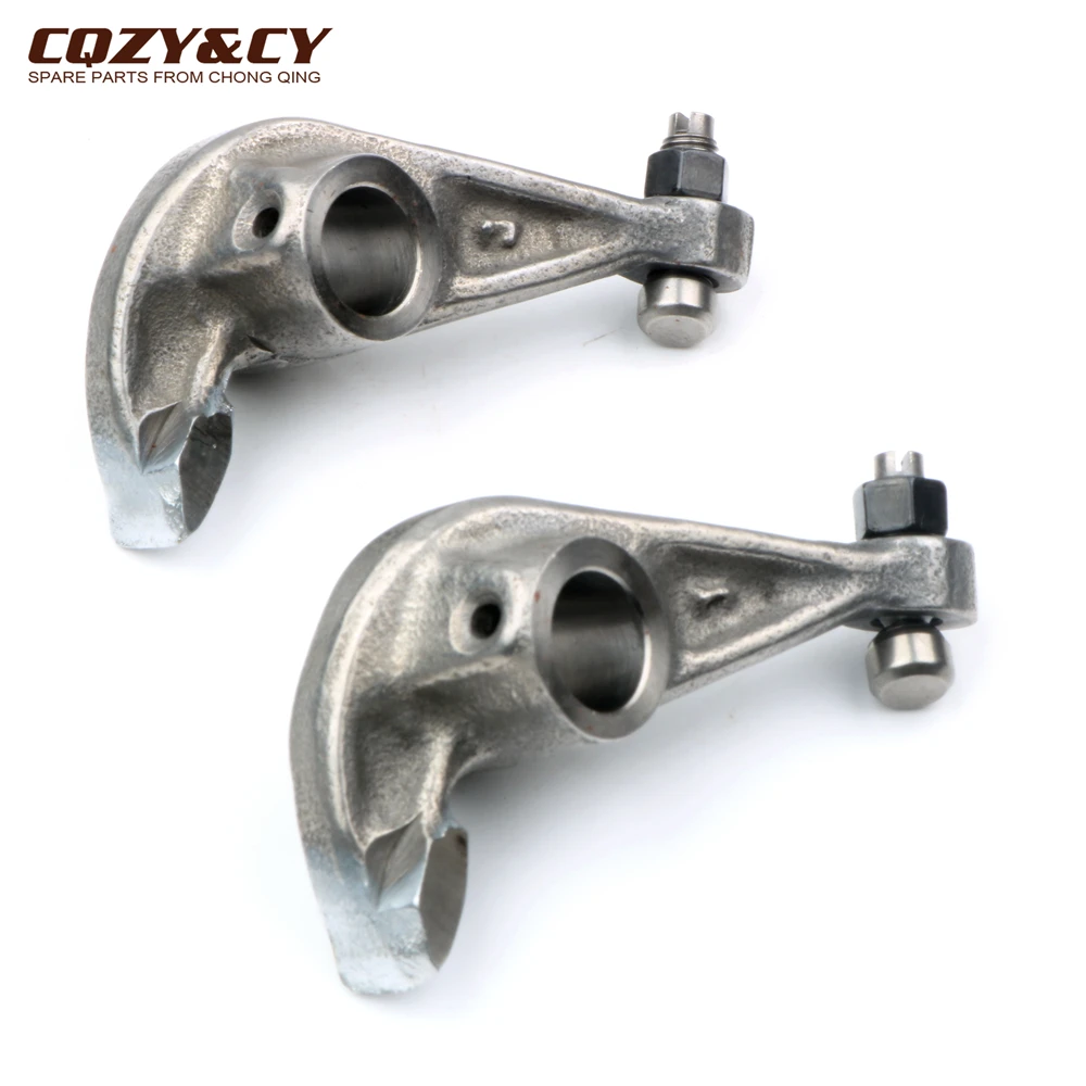 2PC Scooter high quality Rocker arm for Piaggio FLY 125 150 1998-2005 4T 484709 830453 8304535 AP8540086 8444895 Engine parts | Автомобили