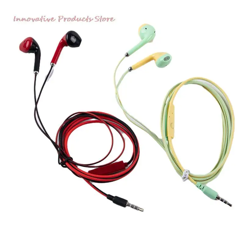 

Best Sale Wire Stereo Earphone 3.5MM IN-Ear Headphone Running Music Game Earphone Noise Cancel For Mobile Phone