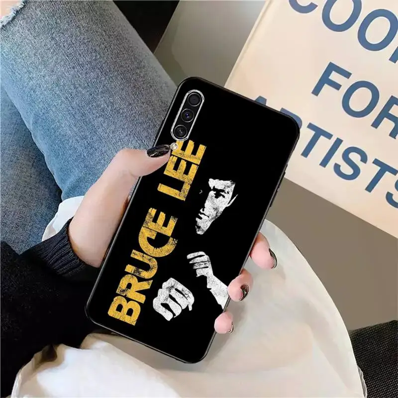 

Bruce Lee Chinese Kongfu Phone Case For Samsung galaxy S 9 10 20 A 10 21 30 31 40 50 51 71 s note 20 j 4 2018 plus