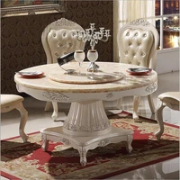 modern style italian dining table 100 solid wood italy style luxury round dining table set o1237