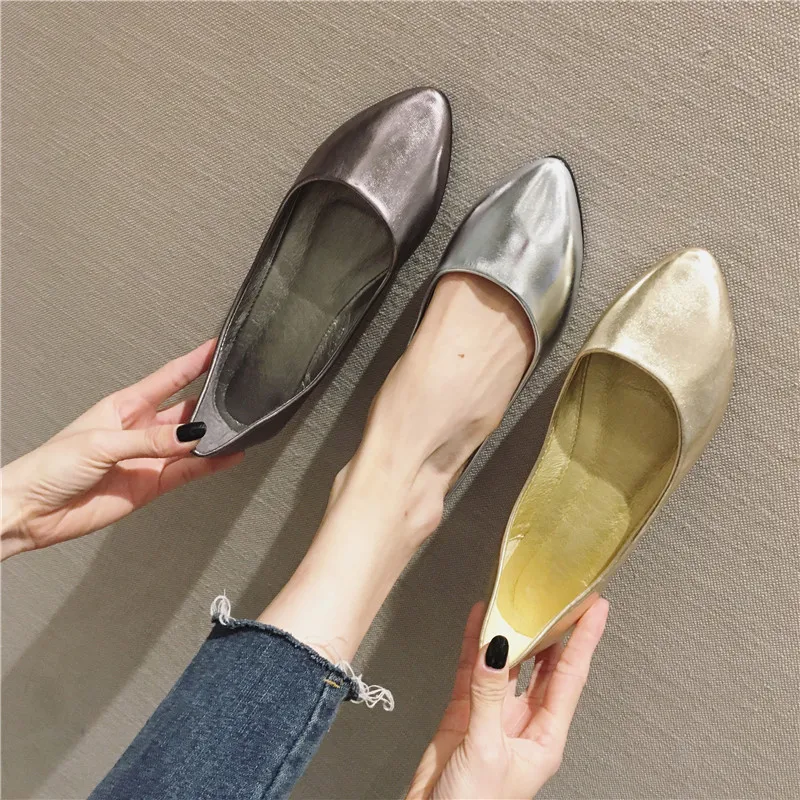 Новинка Сезон весна-лето Женские туфли-лодочки Модные прочные ботинки для