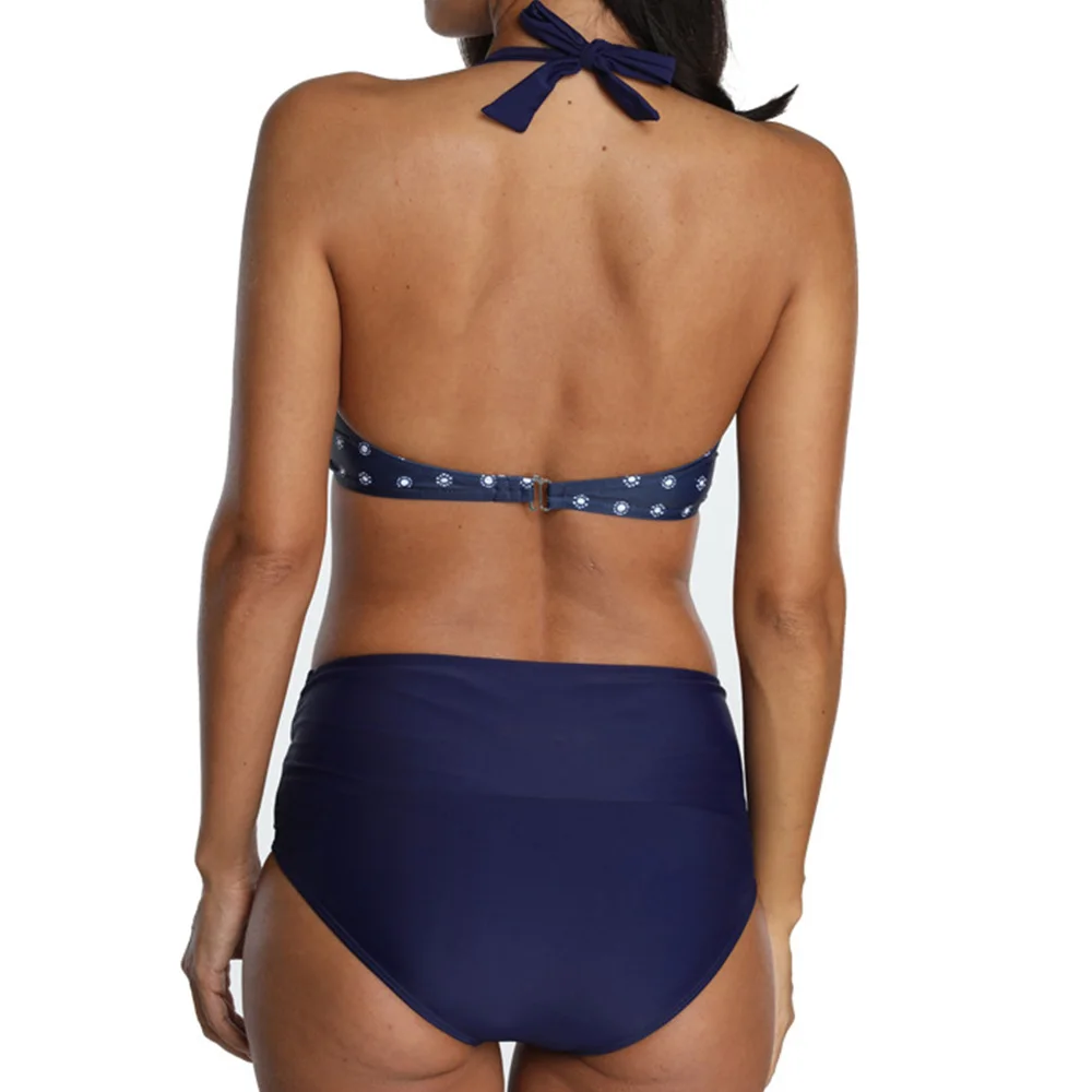

Women's Bikini Set Sexy Plus Large Printed High Waist Swimsuit Beachwear Swimsuit Popular Women's Swimwear Biquini
