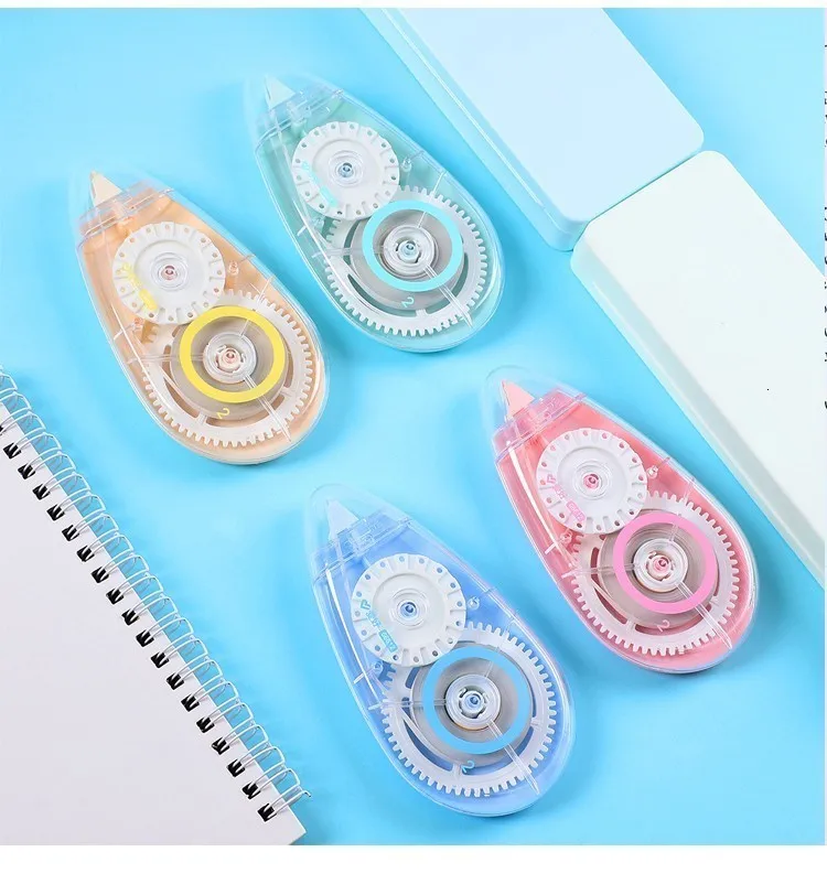 1 шт., 5 мм X 25 м, милая Корректирующая лента для конфет, Kawaii, прозрачный корректор высокой емкости, Модифицированная лента, школьные принадлежности, канцелярские принадлежности
