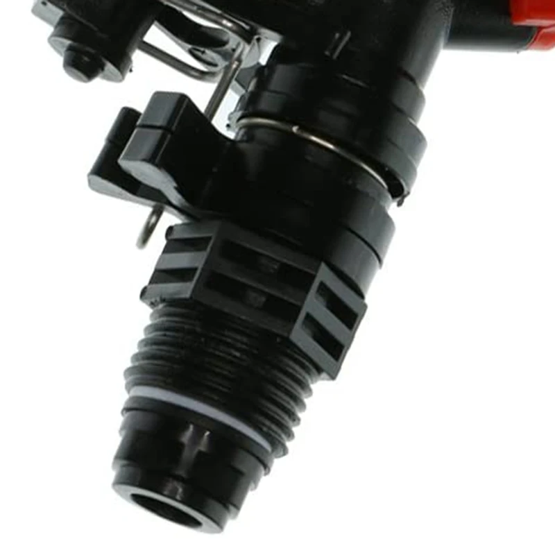 

12 Pieces Heavy Duty Plastic Impact Head Sprinkler, 25-360 Degree Rotating Range - 1/2Inch