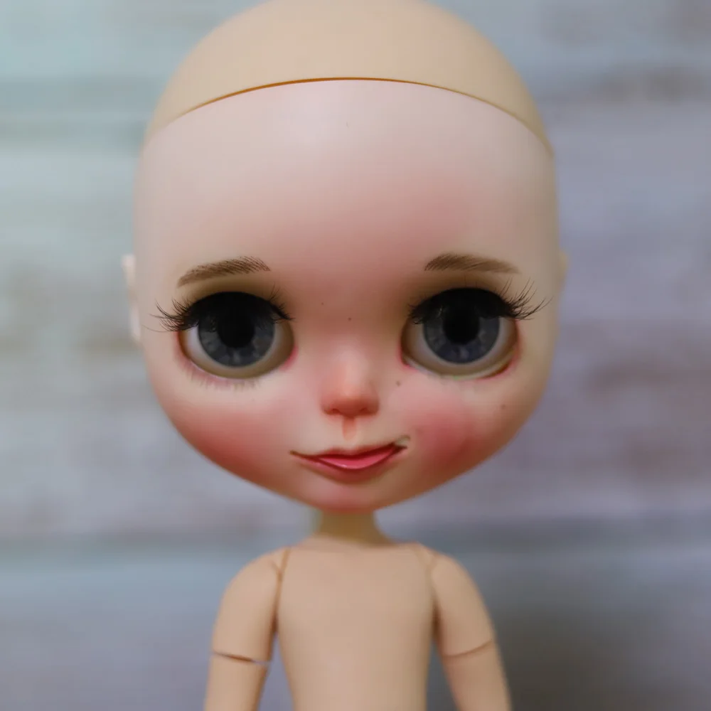 

neo Blyth Doll NBL 1/6 BJD Customized blyth,big eyes doll makeup Ball Jointed Doll Bald boy makeup doll with boy body