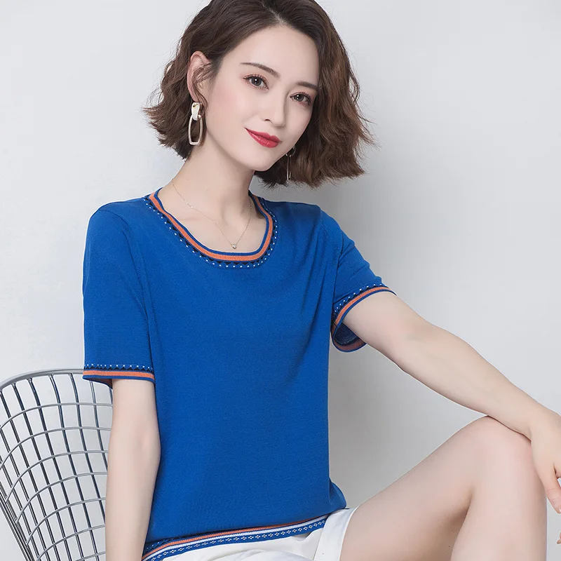 

T Shirt Women Clothes red 2020 Fashion Tee Top Fashion Cotton Ladies Tee Shirt