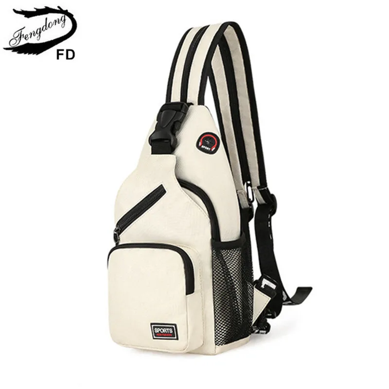 fengdong women mini backpack small chest bag sling messenger bags female sports bag travel bagpack crossbody bag girl back pack free global shipping