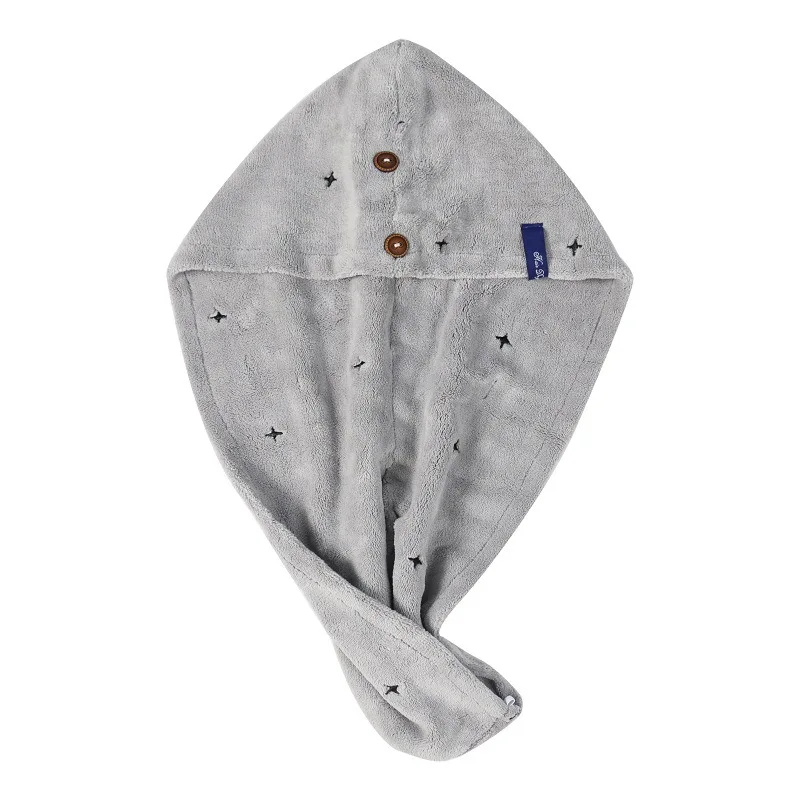 

Microfiber After The Drying Hair Bath Wrap Womens Ladies Lady Hair Towel Quick Drying Hat Turban Cap Shroud Head Bathingtowel