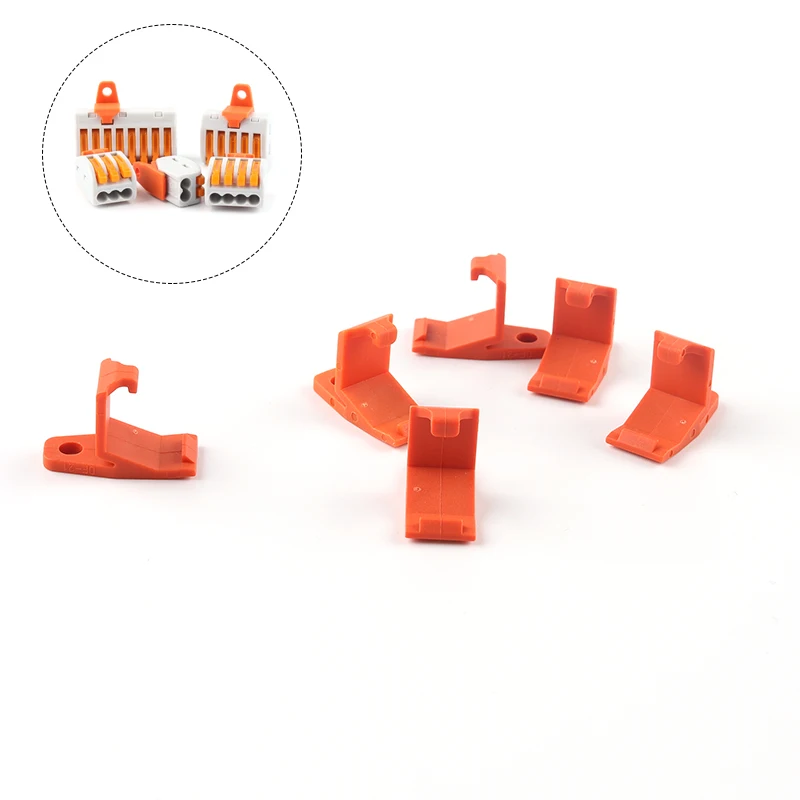 

Fast Fixed Splice locking Wire Connector Conductor Terminals Block fixing Accessories used For 212/213/214/215/218