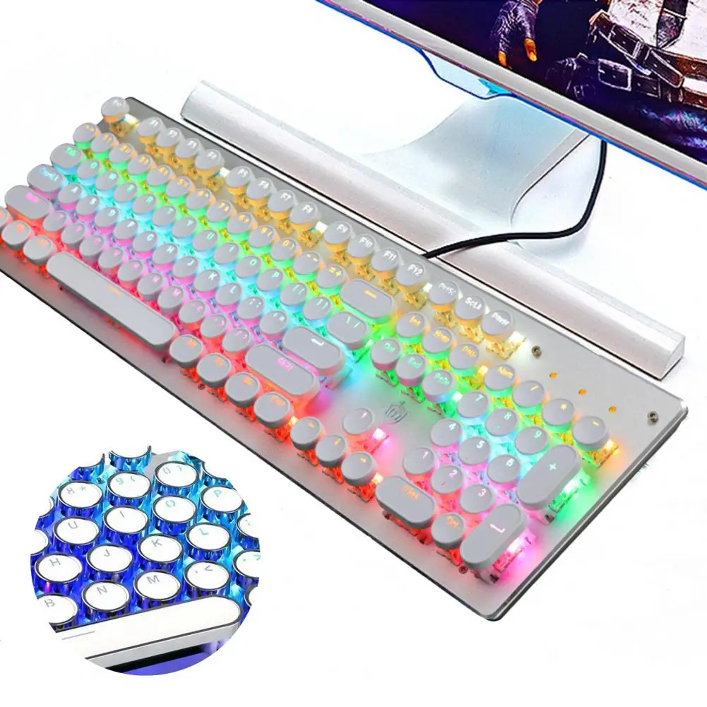 

104 шт., колпачки для механических клавиш в стиле ретро