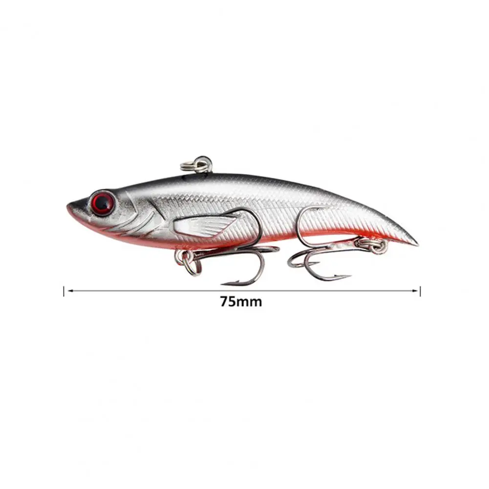 

5Pcs Hard Bait 3D Eyes Sharp Hook 5-color Simulation Fishskin Fishing Lure for Freshwater pesca Fishing Lures