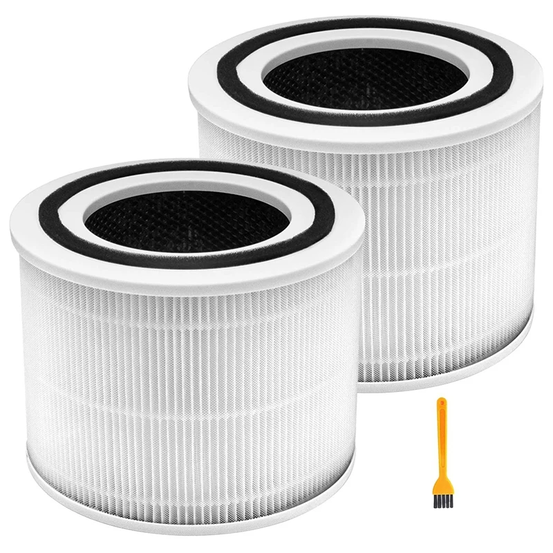 

Core 300 Air Filters True HEPA Filter Replacement for LEVOIT Core 300 Air Purifiers Core 300-RF 2 Pack