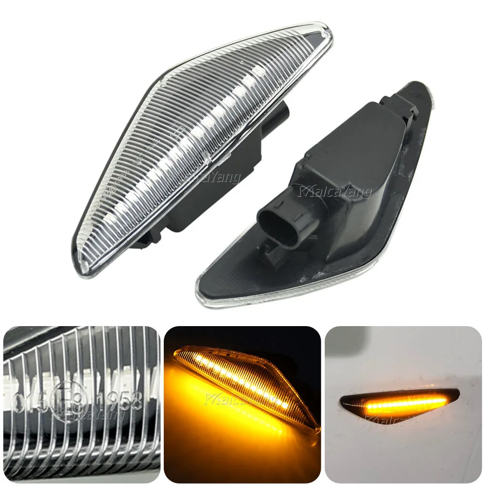 

Светодиодный динамический боковой указатель поворота для BMW X3 F25 X5 E70 X6 E71 E72 2008-2014