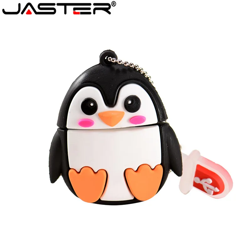 Usb флеш-накопитель JASTER 64 Гб в стиле мультфильма Пингвин сова лиса usb 2 0 4 ГБ 8 16 32 |
