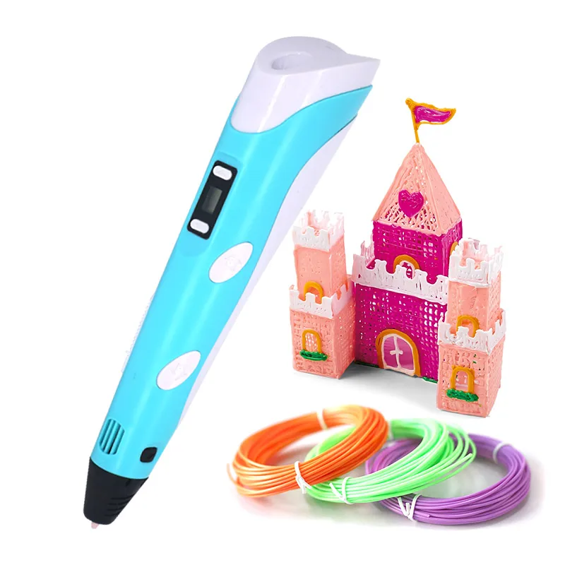3D Pen RP100B 3D Pen 3D Printing Pen 3D, 5V 2A USB power Creative Toy Gift For Kids Drawing 1.75mm ABS/PLA fast sent