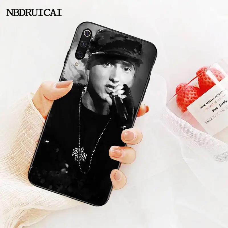 NBDRUICAI Rapper Eminem DIY чехол для телефона с рисунком Redmi Note 8 8A 7 6 6A 5 5A 4 4X 4A Go Pro Plus Prime |