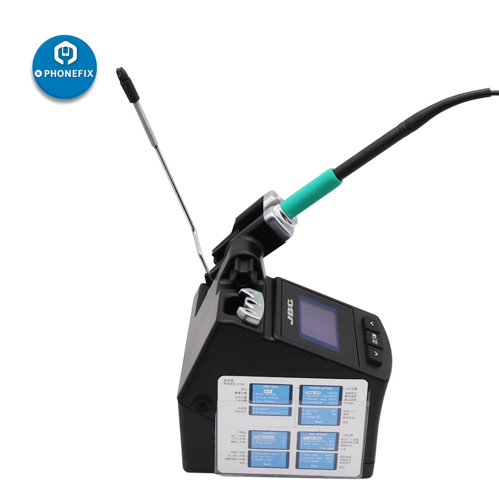 JBC CD-2SHE с T210-A ручкой прецизионная паяльная станция для материнская плата телефона ремонт сварочный инструмент паяльная станция