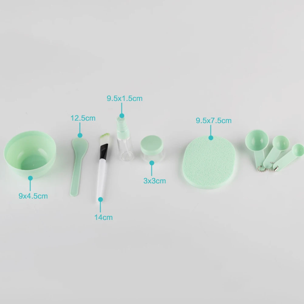 9 шт. женские инструменты для смешивания масок миска кисть инструмент красоты