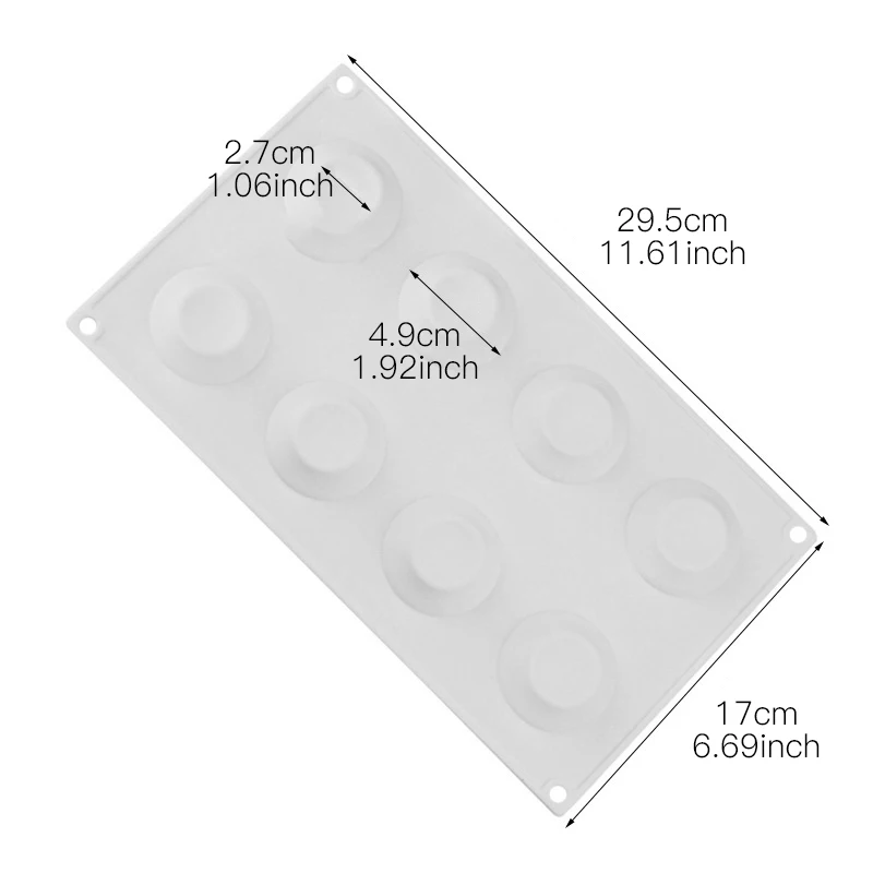 Французский десерт Силиконовые коробка для яиц из круглый Форма торт инструмент